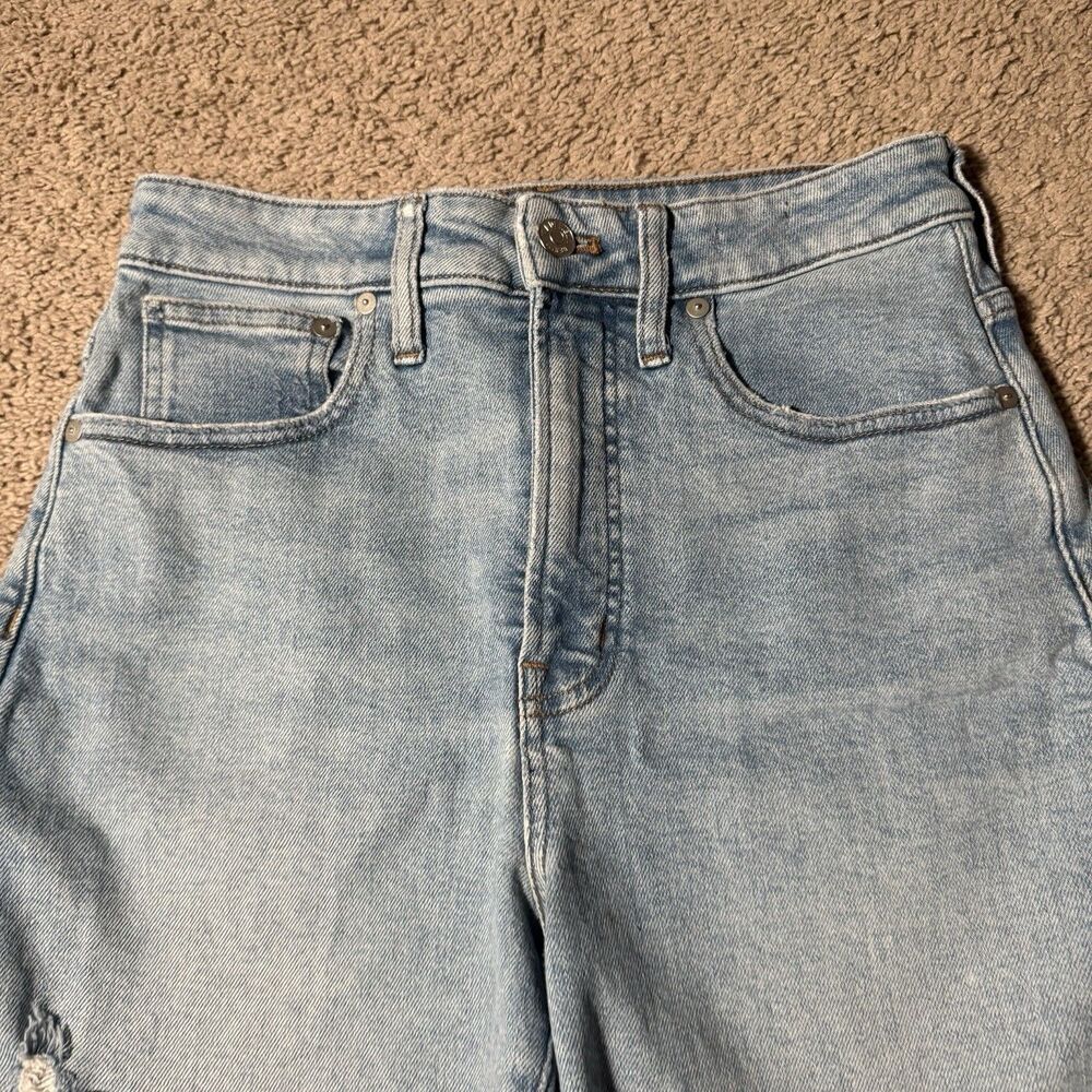Madewell Women’s The Curvy Perfect Vintage Jean Shorts Denim Y2K Summer Sz 27P - Picture 2 of 8